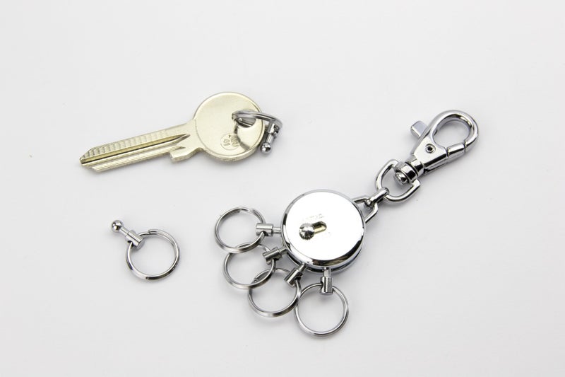 TROIKA Basic the ingenious key organisation - Makes even every keyring easy to handle- key change in seconds. Comes in gift packagin - Image 4